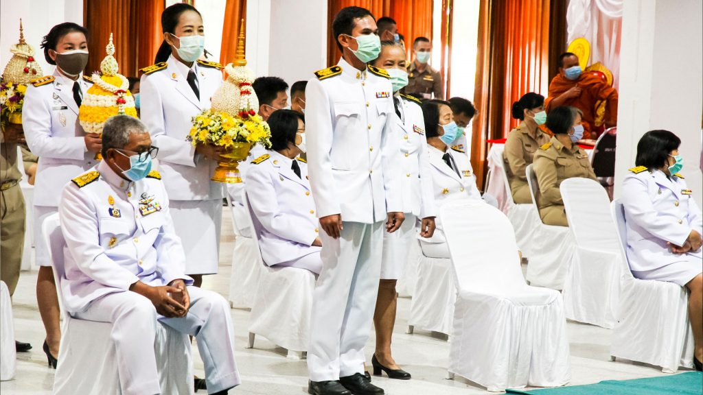 งานรัฐพิธี “วันที่ระลึกพระบาทสมเด็จพระนั่งเกล้าเจ้าอยู่หัวฯ”และงานวันข้าราชการพลเรือน ประจำปี 2563