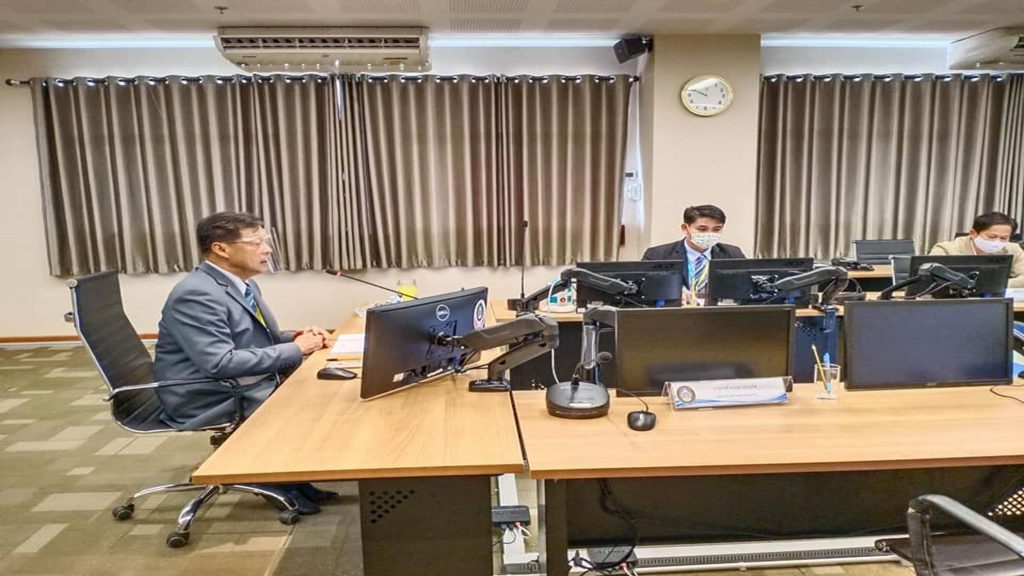 การประชุมออนไลน์ คณะกรรมการบริหารงานบุคคลมหาวิทยาลัย (ก.บ.ม.) ครั้งที่ 5/2563
